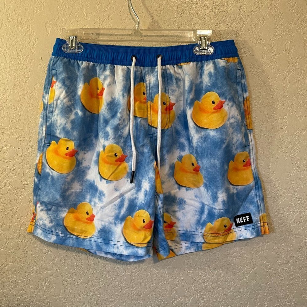 Men's NEFF Rubber Ducky Swimshorts